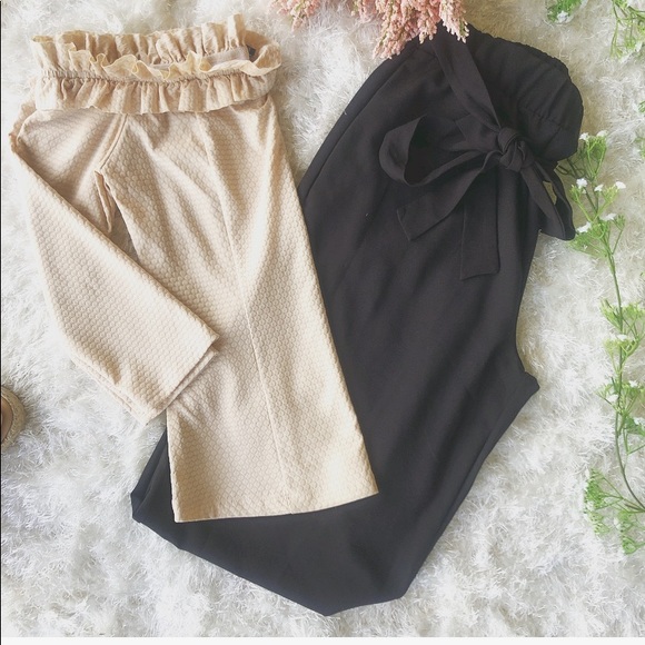 🌺SOLD SOLD SOLD SMALL RUFFLE TOP & PAPERBAG WAIS - Picture 2 of 7